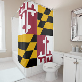 Cortina De Ducha Bandera de Maryland