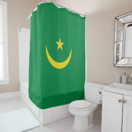 Cortina De Ducha Bandera de Mauritania