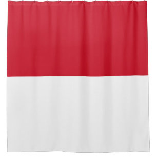 Cortina De Ducha Bandera de Mónaco
