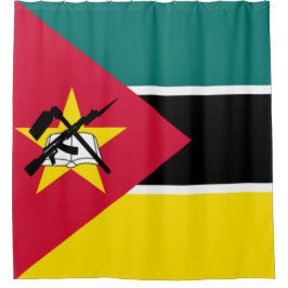 Cortina De Ducha Bandera de Mozambique (Bandera nacional) (África)
