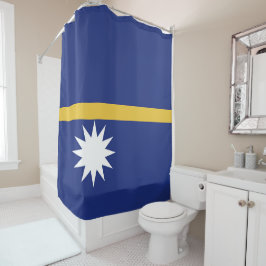 Cortina De Ducha Bandera de Nauru