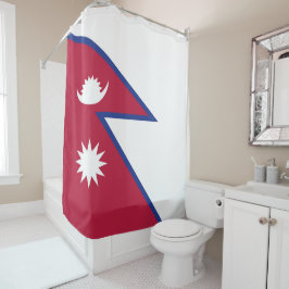 Cortina De Ducha Bandera de Nepal