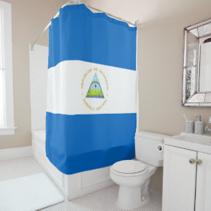 Cortina De Ducha Bandera de Nicaragua