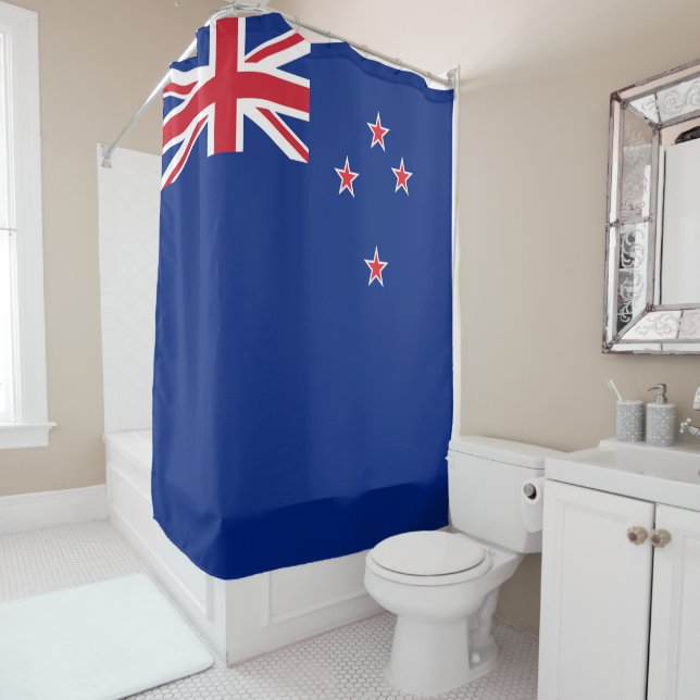 Cortina De Ducha Bandera de Nueva Zelanda (In situ)