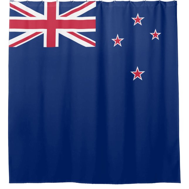Cortina De Ducha Bandera de Nueva Zelanda (NZ) (Anverso)