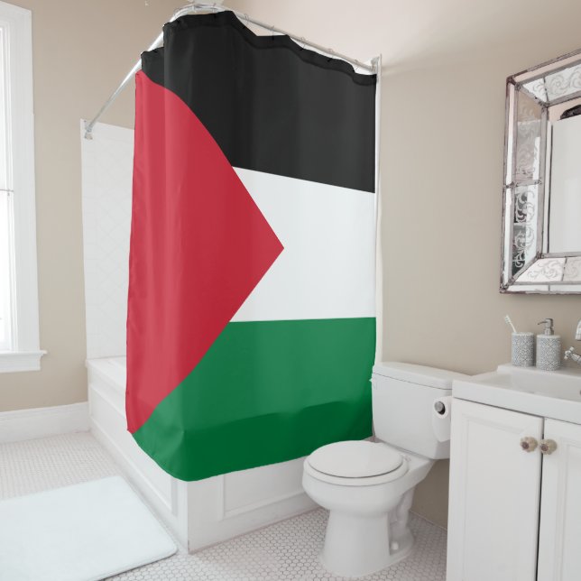 Cortina De Ducha Bandera de Palestina (In situ)