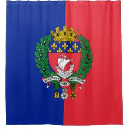 Cortina De Ducha Bandera de París (Francia)