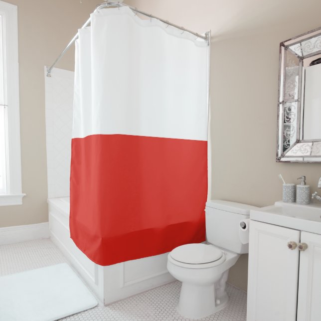 Cortina De Ducha Bandera de Polonia (In situ)