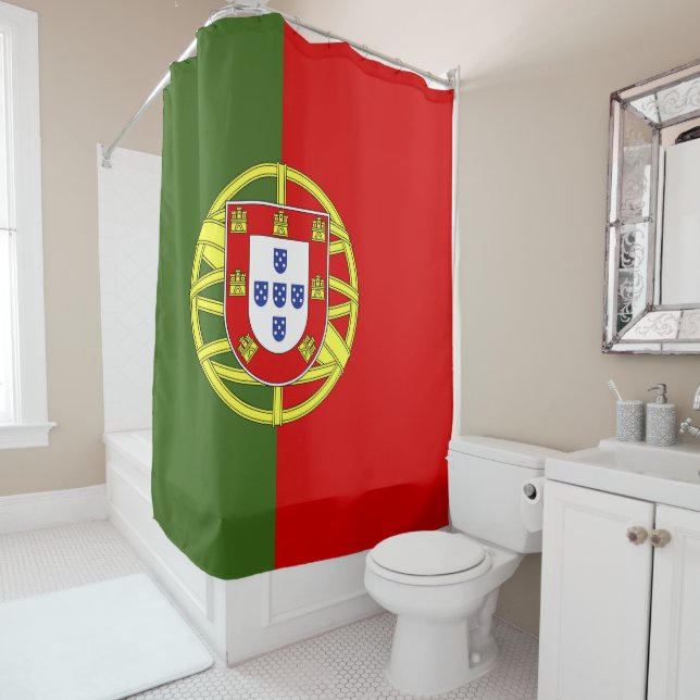 Cortina De Ducha Bandera de Portugal (In situ)