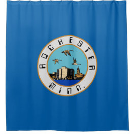 Cortina De Ducha Bandera de Rochester (Minnesota)