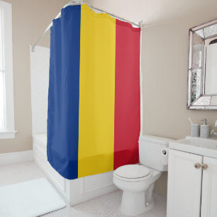 Cortina De Ducha Bandera de Rumania