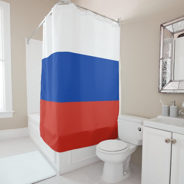 Cortina De Ducha Bandera de Rusia (In situ)