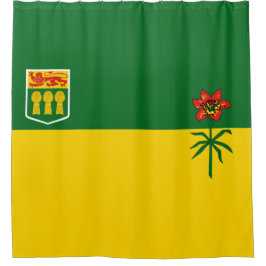 Cortina De Ducha Bandera de Saskatchewan