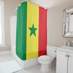 Cortina De Ducha Bandera de Senegal