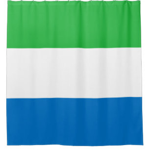 Cortina De Ducha Bandera de Sierra Leona