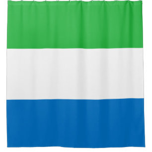 Cortina De Ducha Bandera de Sierra Leona