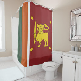 Cortina De Ducha Bandera de Sri Lanka