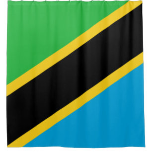 Cortina De Ducha Bandera de Tanzania