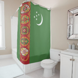 Cortina De Ducha Bandera de Turkmenistán
