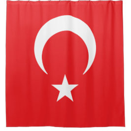 Cortina De Ducha Bandera de Turquía