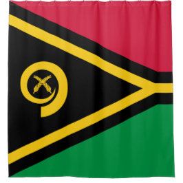 Cortina De Ducha Bandera de Vanuatu
