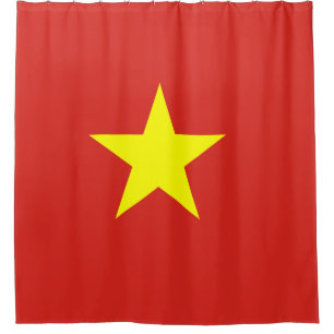 Cortina De Ducha Bandera de Vietnam