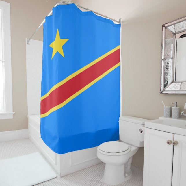 Cortina De Ducha Bandera del Congo (In situ)
