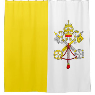 Cortina De Ducha Bandera del Estado de la Ciudad del Vaticano