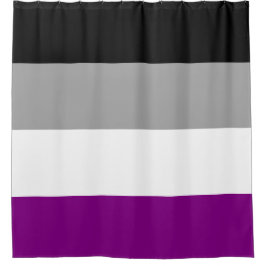 Cortina De Ducha Bandera del Orgullo Asexual (As) (Asexualidad)