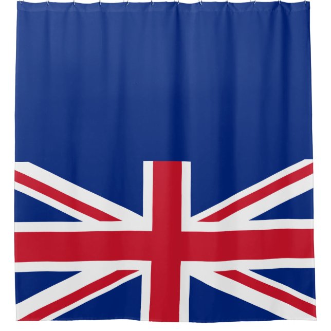 Cortina De Ducha Bandera del Reino Unido (Anverso)