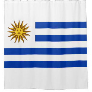Cortina De Ducha Bandera del Uruguay (Uruguay)