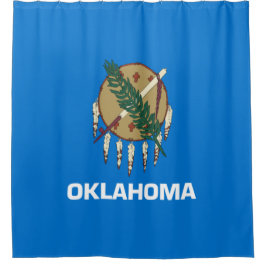 Cortina De Ducha Bandera estatal de Oklahoma