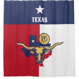 Cortina De Ducha Bandera Estatal de Texas
