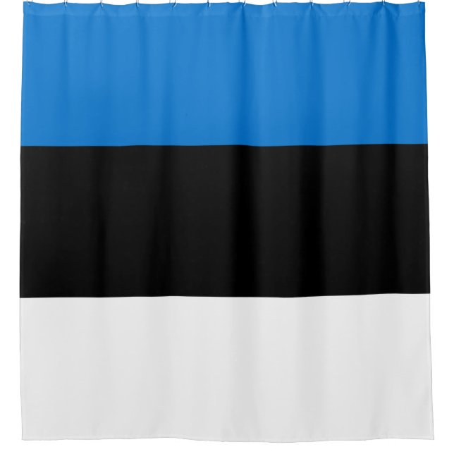 Cortina De Ducha Bandera estonia (Anverso)