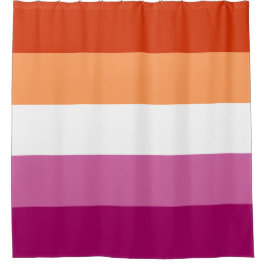 Cortina De Ducha Bandera lesbiana