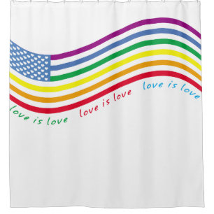 Cortina De Ducha Bandera LGBT