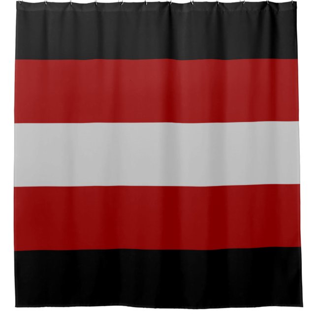 Cortina De Ducha Bandera satánica (satanismo) (Anverso)