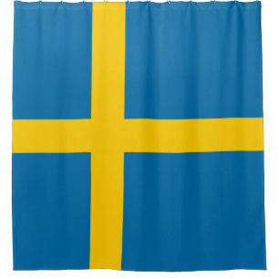Cortina De Ducha Bandera sueca (Suecia)