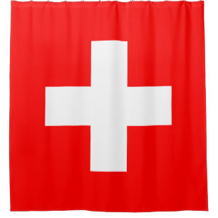 Cortina De Ducha Bandera suiza (Suiza)
