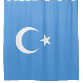 Cortina De Ducha Bandera uigur del este de Turkmenistán (uigur)