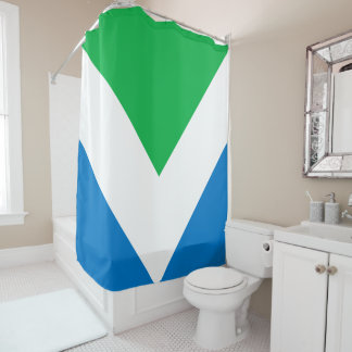 Cortina De Ducha Bandera vegana internacional