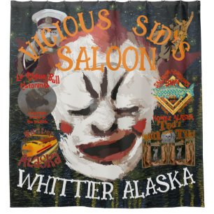 CORTINA DE DUCHA BAR DE CASSOULET VICIOSO SID WHITTIER ALASKA