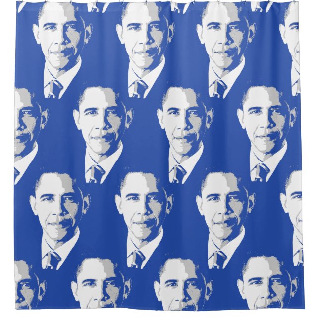 CORTINA DE DUCHA BARACK OBAMA (Anverso)