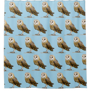 Cortina De Ducha Barn Owl