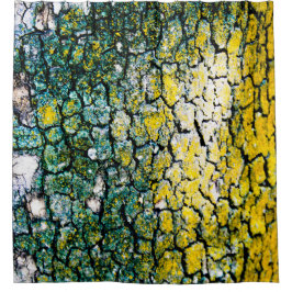 Cortina De Ducha Barquilla verde y amarillo