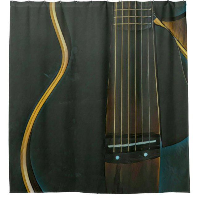 Cortina De Ducha Bass guitarist gift (Anverso)