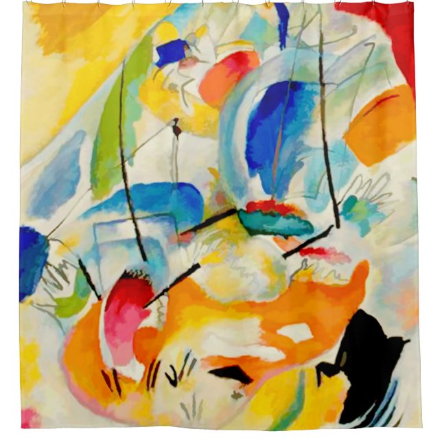 Cortina De Ducha Batalla del mar de Kandinsky 1913 (Anverso)