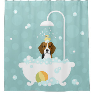 Cortina de ducha Beagle