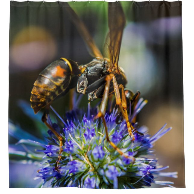 Cortina de ducha Bee Aware (Anverso)