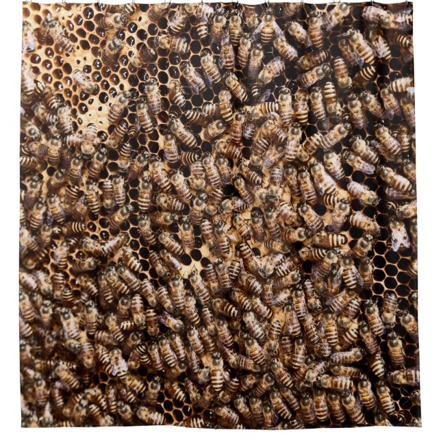 CORTINA DE DUCHA BEEHIVE (Anverso)